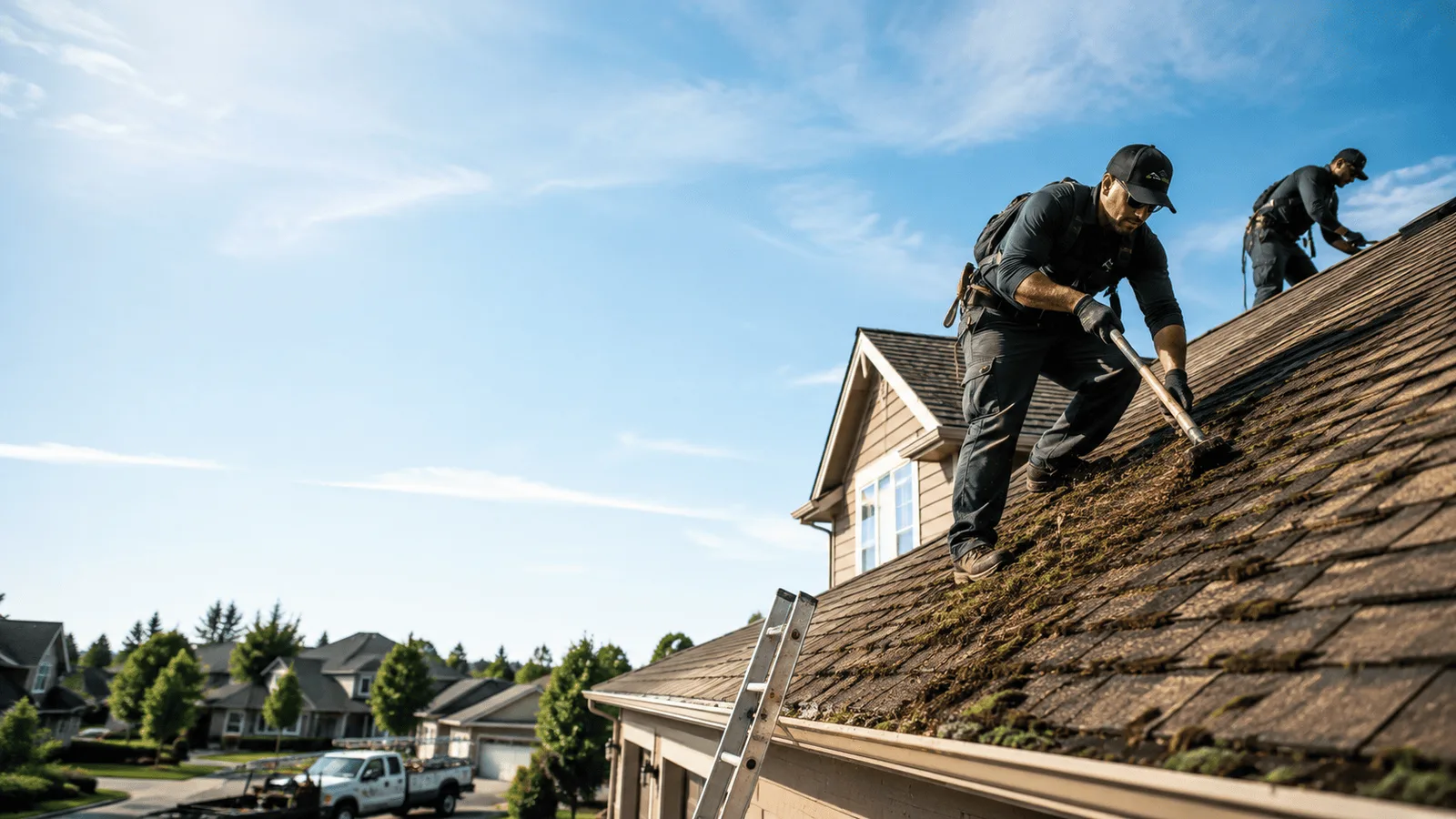 Roof Moss Removal in Dendron, VA near me